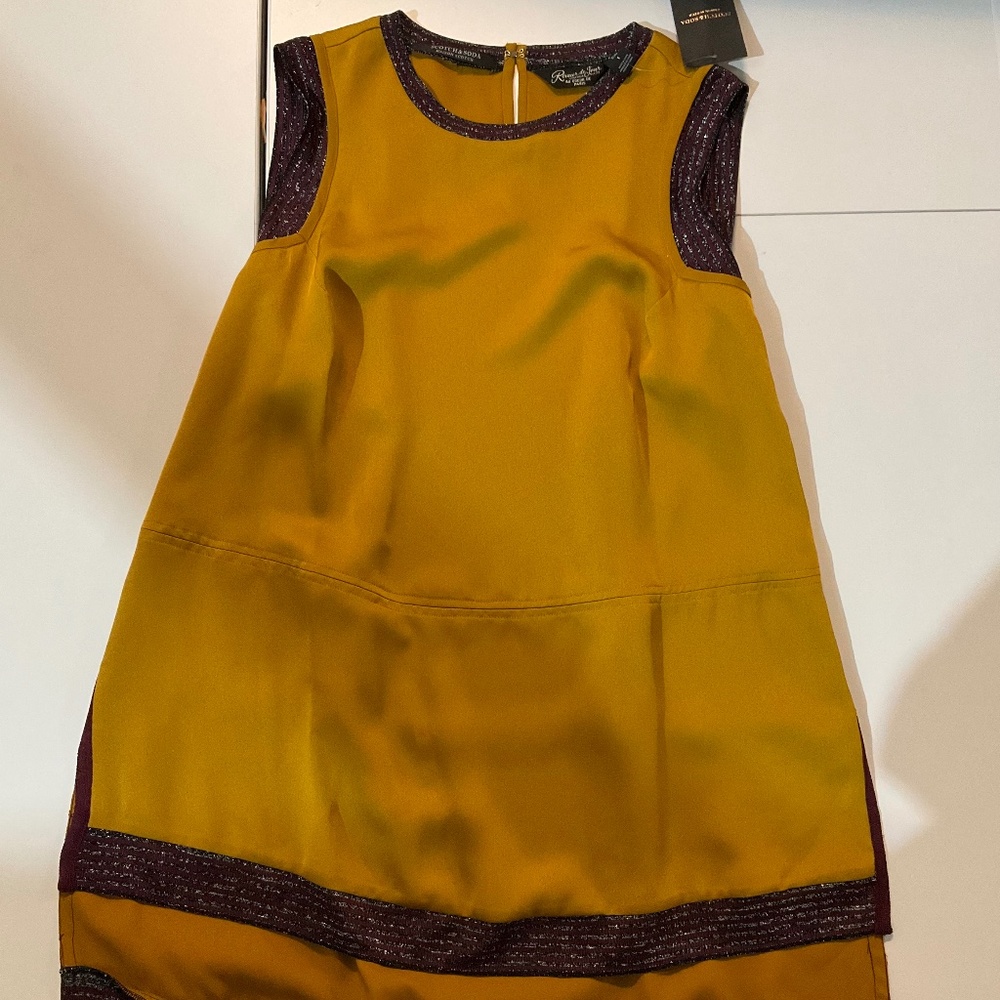 Scotch & Soda Reveur de Tour Women's blouse Moust Yellow Size 1